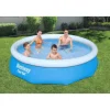 Bestway Fast Set Pools-Fast Set 10’ x 30” Round Inflatable Pool Set