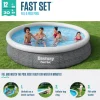 Bestway Fast Set Pools-Fast Set 12’ x 30” Round Inflatable Pool Set