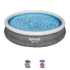 Bestway Fast Set Pools-Fast Set 12’ x 30” Round Inflatable Pool Set