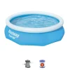 Bestway Fast Set Pools-Fast Set 10’ x 30” Round Inflatable Pool Set