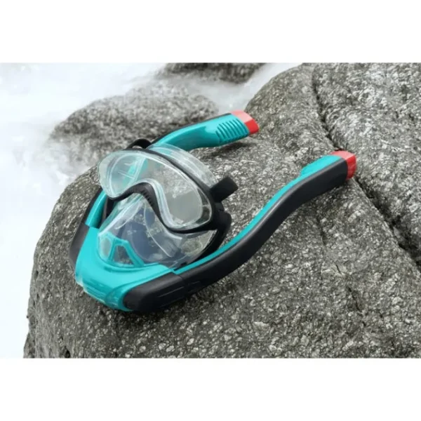 Bestway Swim Gear-Flowtech Full-Face Snorkel Mask L/XL, Teal
