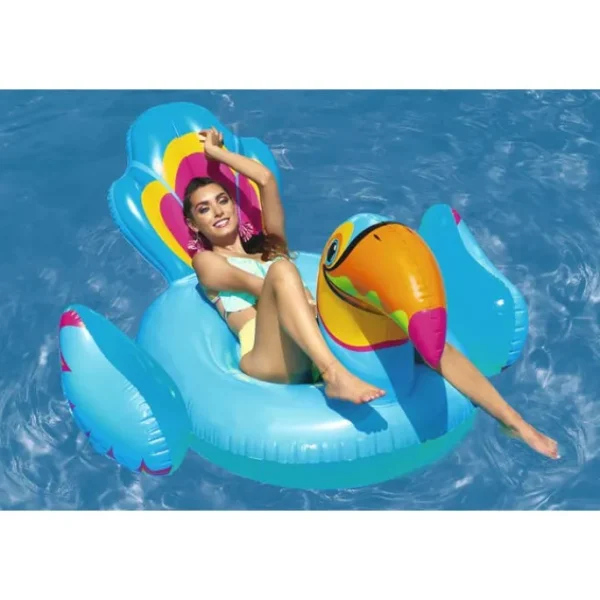 Bestway Pool Floats-H2OGO Tipsy Toucan Ride-On Inflatable Pool Float