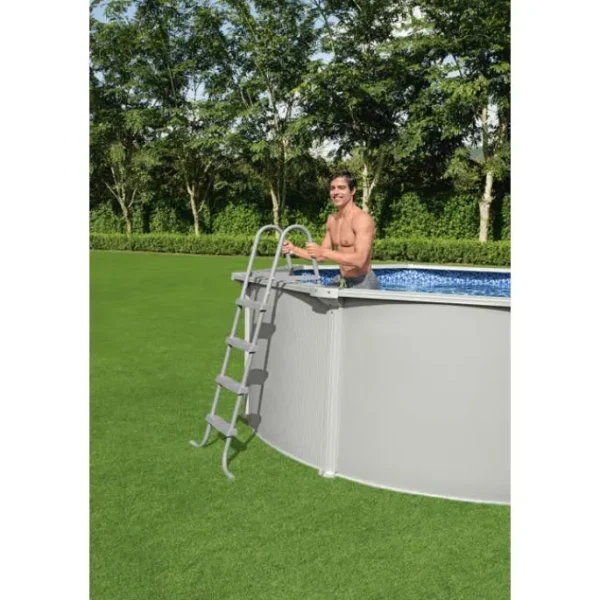Bestway Hydrium Pools-Hydrium 16’5” x 12’ x 48” Steel Wall Above Ground Pool Set