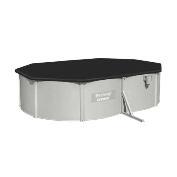 Bestway Hydrium Pools-Hydrium 16’5” x 12’ x 48” Steel Wall Above Ground Pool Set