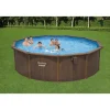 Bestway Hydrium Pools-Hydrium Steel Wall Above Ground Pool Set Round 16' x 52"