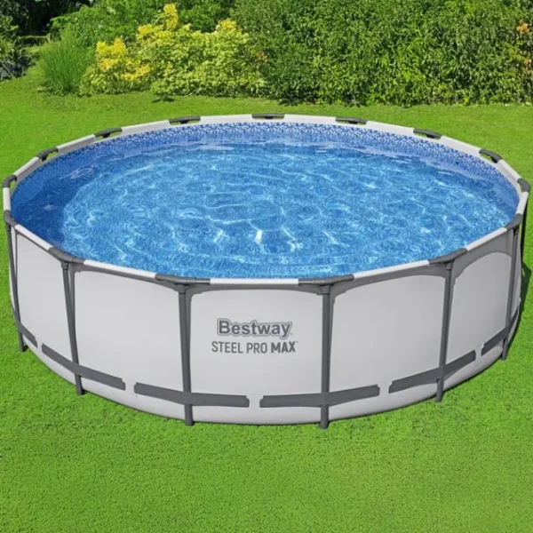 Bestway Steel Pro Max Pools-Steel Pro MAX 15' x 48" Above Ground Pool Set