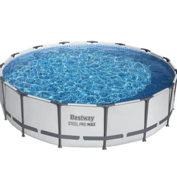 Bestway Steel Pro Max Pools-Steel Pro MAX Above Ground Pool Set 15' x 42"