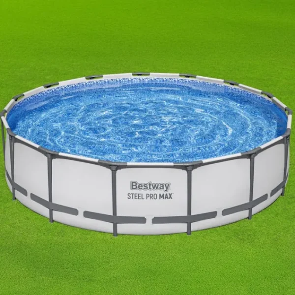 Bestway Steel Pro Max Pools-Steel Pro MAX Above Ground Pool Set 15' x 42"