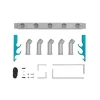 Bestway Pool Maintenance Tools-StorePro Pool Accessory and Equipment Organizer