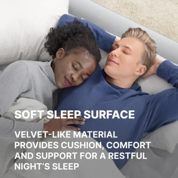 Bestway Indoor Air Mattresses-Tritech Air Mattress Queen 15" with Built-in AC Pump Included