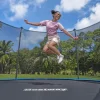 Bestway Trampolines-Xtreme Air 15 ft Outdoor Trampoline for Kids & Adults, No-Gap Enclosure, Foam-Padded Poles