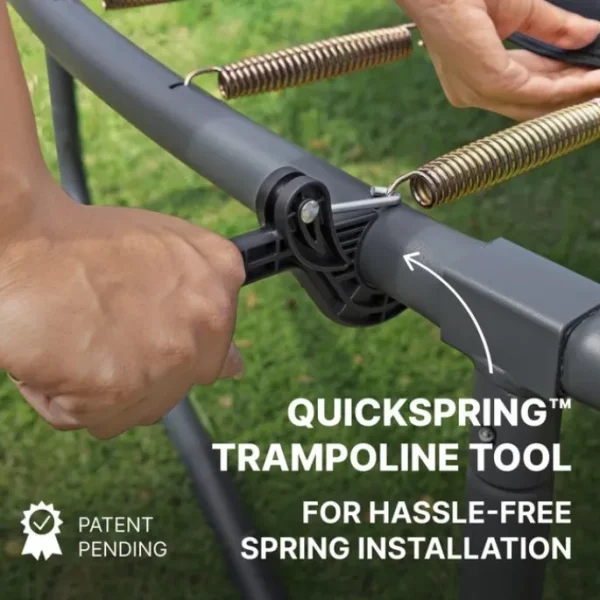 Bestway Trampolines-Xtreme Air 15 ft Outdoor Trampoline for Kids & Adults, No-Gap Enclosure, Foam-Padded Poles