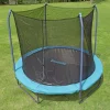 Bestway Trampolines-Xtreme Air 10 ft Outdoor Trampoline for Kids & Adults, No-Gap Enclosure, Foam-Padded Poles
