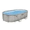 Bestway Pool Liners-Coleman 16' x 10' x 42" Oval Above Ground Pool Liner Replacement, Gray