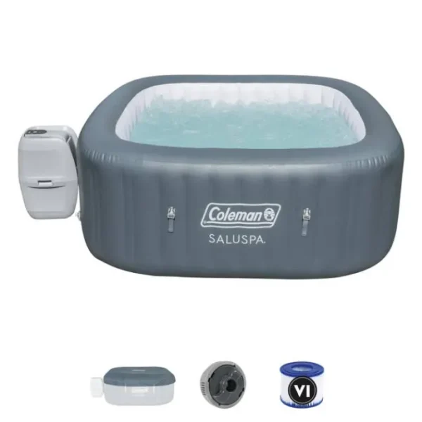 Bestway Energysense-Coleman SaluSpa EnergySense AirJet Inflatable Hot Tub Spa 4-6 person