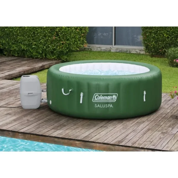 Bestway Airjet | Energysense-Coleman SaluSpa Palm Springs EnergySense AirJet Inflatable Hot Tub Spa 4-6 person