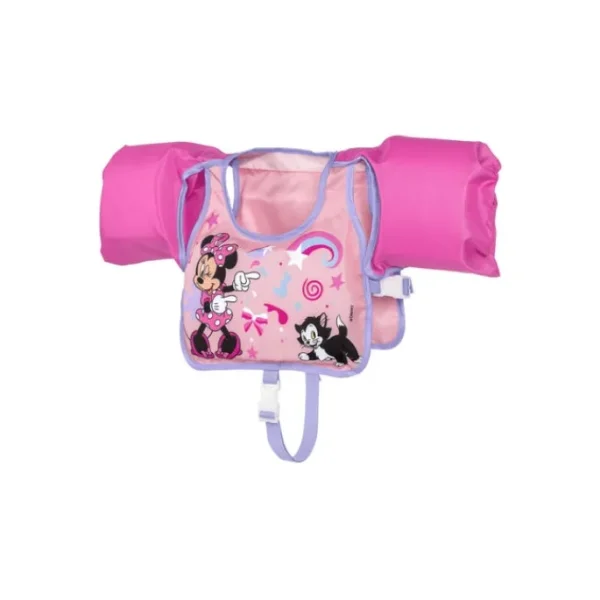 Bestway Swim Trainers-Disney Junior Minnie Mouse Pink Swim Training Vest with Armbands