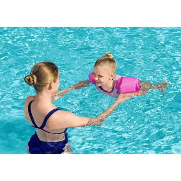 Bestway Swim Trainers-Disney Junior Minnie Mouse Pink Swim Training Vest with Armbands