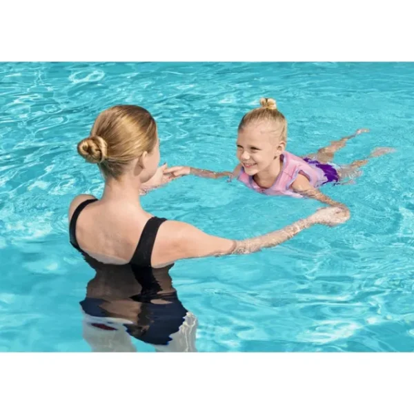 Bestway Swim Trainers-Disney Junior Minnie Mouse Pink Fabric Child Swim Vest, Medium to Large