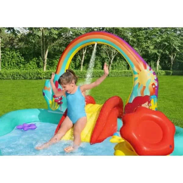 Bestway Play Centers-Disney Little Mermaid Inflatable Kids Water Play Center