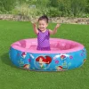 Bestway Kiddie Pools-Disney Princess Little Mermaid Inflatable Above-Ground Kiddie Play Pool
