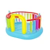 Bestway Bounce Houses-Fisher-Price Bouncetopia Multi-Color Child PVC Bouncer with Built-in Pump
