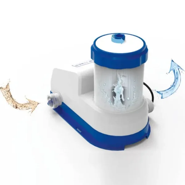 Bestway Filter Pumps-Flowclear 2000 Gal Smart Touch Wifi Above-Ground Pool Pump