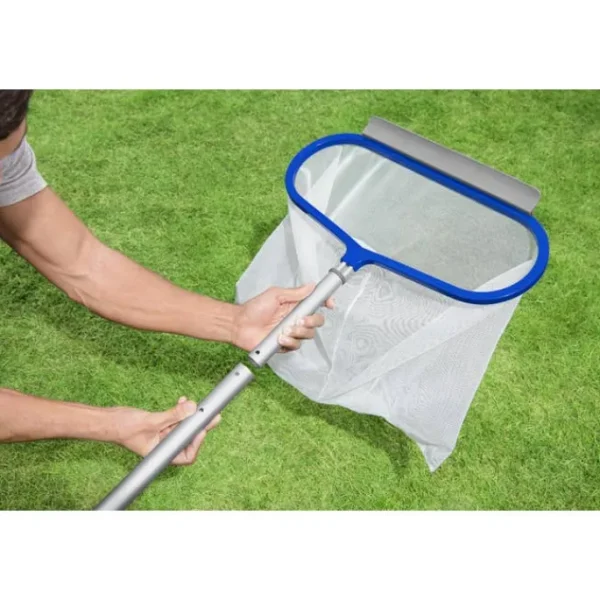 Bestway Pool Maintenance Tools-Flowclear AquaRake Deluxe Aluminum Pool Leaf Skimmer