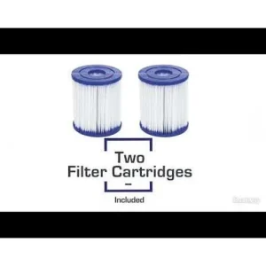 Bestway Pool Filter Cartridges-Flowclear Type I Filter Cartridge, 2-Pack