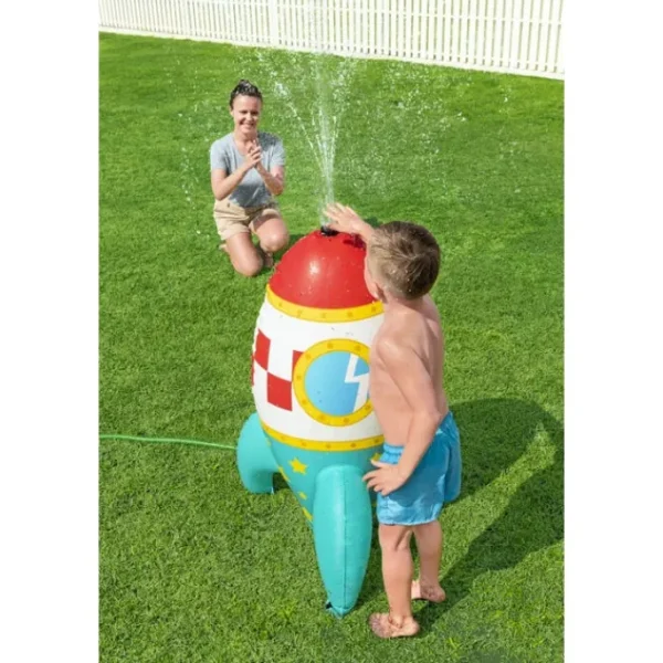 Bestway Sprinklers-H2OGO! 40 in. Space Blast Child Inflatable Sprinkler
