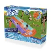 Bestway Water Slides-H2OGO! 16' Triple Water Slide with Sponge Soakers Toys and Three Riders
