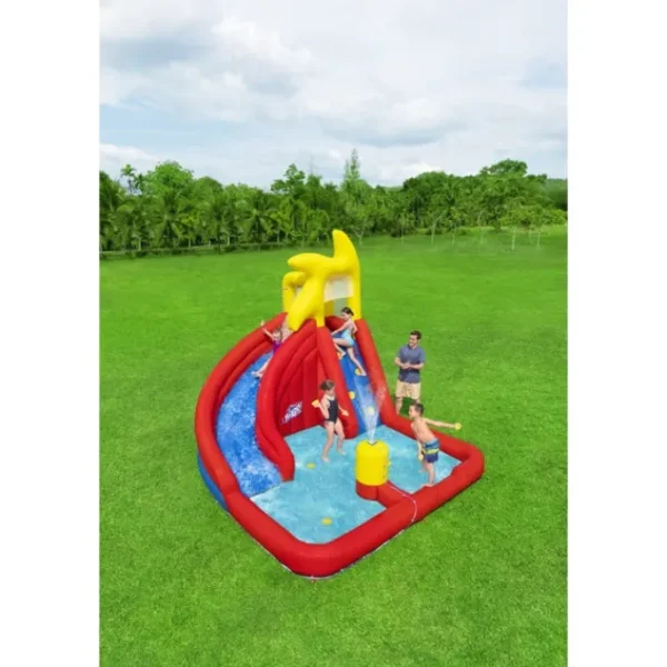 Bestway Mega Water Parks-H2OGO! AstroSplash Kids Inflatable Mega Water Park 10'9"