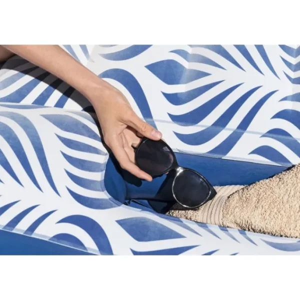 Bestway Pool Floats | Pool Lounges-H2OGO! Comfort Plush 2-Person Double Pool Lounge Float