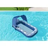Bestway Pool Floats | Pool Lounges-H2OGO! Comfort Plush Shaded Pool Lounge Float