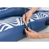 Bestway Pool Floats | Pool Lounges-H2OGO! Comfort Plush Shaded Pool Lounge Float