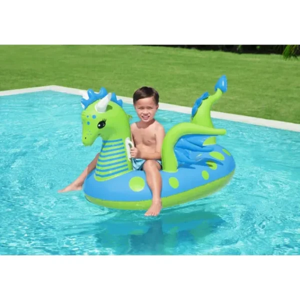 Bestway Kiddie Floats | Pool Floats-H2OGO! Fantasy Dragon Kids Ride-On Pool Float