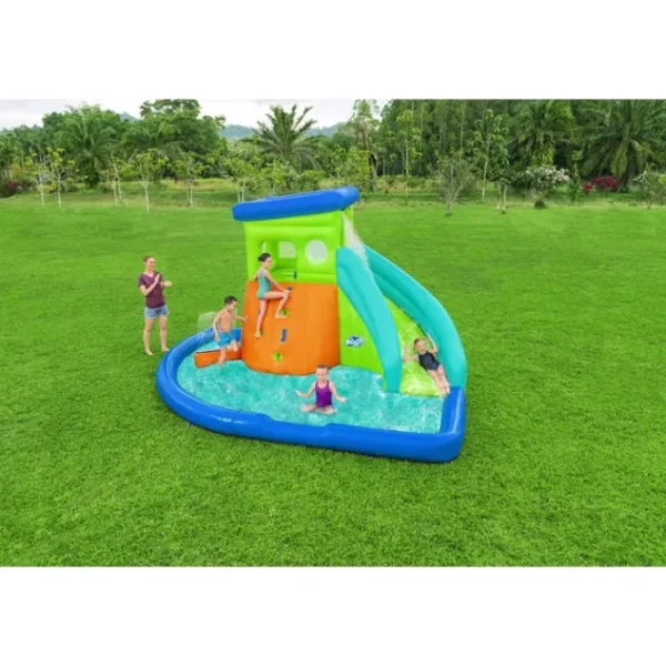 Bestway Mega Water Parks-H2OGO! HydroHangout Kids Inflatable Mega Water Park