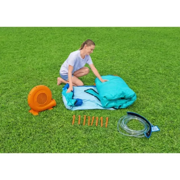 Bestway Mega Water Parks-H2OGO! HydroHangout Kids Inflatable Mega Water Park