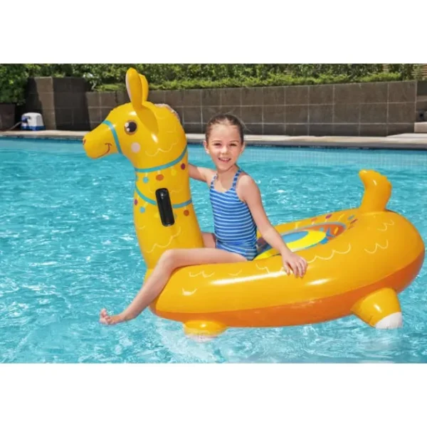 Bestway Kiddie Floats | Pool Floats-H2OGO! Llama Kiddie Ride-On Pool Float