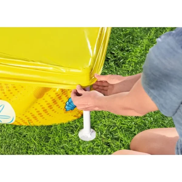 Bestway Kiddie Pools-H2OGO! My First Frame Above Ground Pool and Sandpit Combo