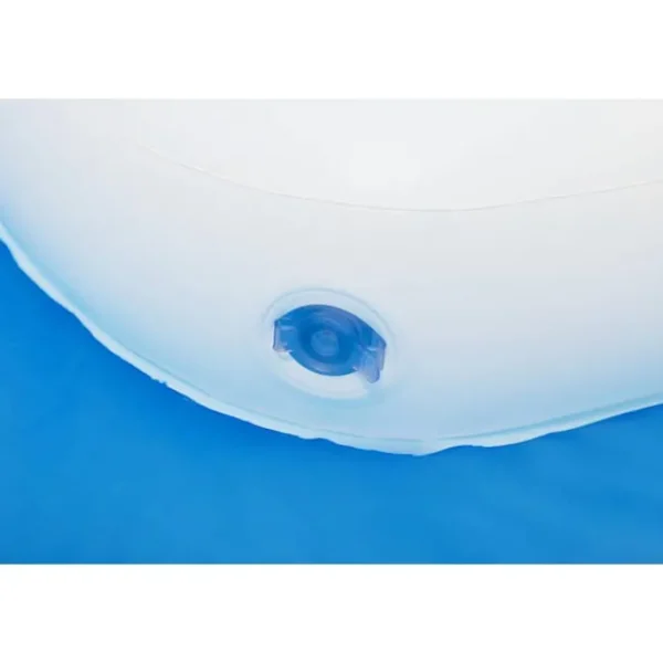 Bestway Kiddie Pools-H2OGO! 7'11" x 55" Summer Days Inflatable Round Kiddie Pool with UV Careful Sunshade