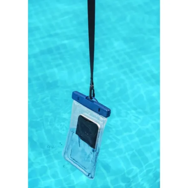 Bestway Toy Accessories-H2OGO! Splash Guard Waterproof Smart Phone Case, Most iPhone/ Samsung/ Android Phones up to 7” Long