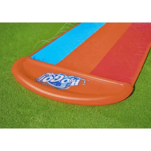 Bestway Water Slides-H2OGO! Triple Water Slide with Tsunami Splash Ramp 16'