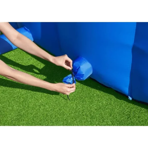 Bestway Mega Water Parks-H2OGO! Turbo Splash Water Zone Child Inflatable Water Park, 12' 10" Long