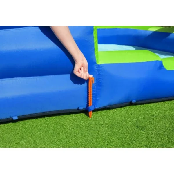 Bestway Mega Water Parks-H2OGO! Turbo Splash Water Zone Child Inflatable Water Park, 12' 10" Long