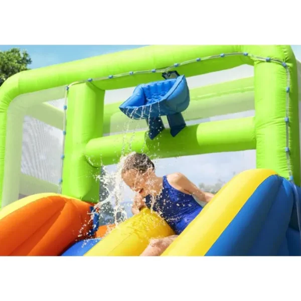 Bestway Mega Water Parks-H2OGO! Wild Tide Kids Inflatable Water Park 8’8”
