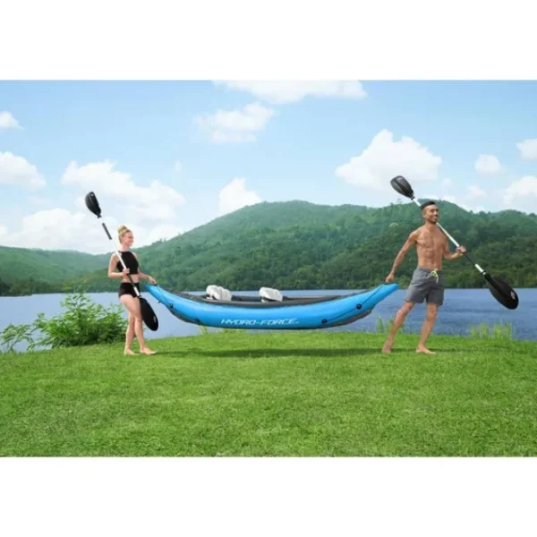 Bestway Kayaks-Hydro-Force Cove Champion Inflatable Two-Person Kayak Set 10’ 10”