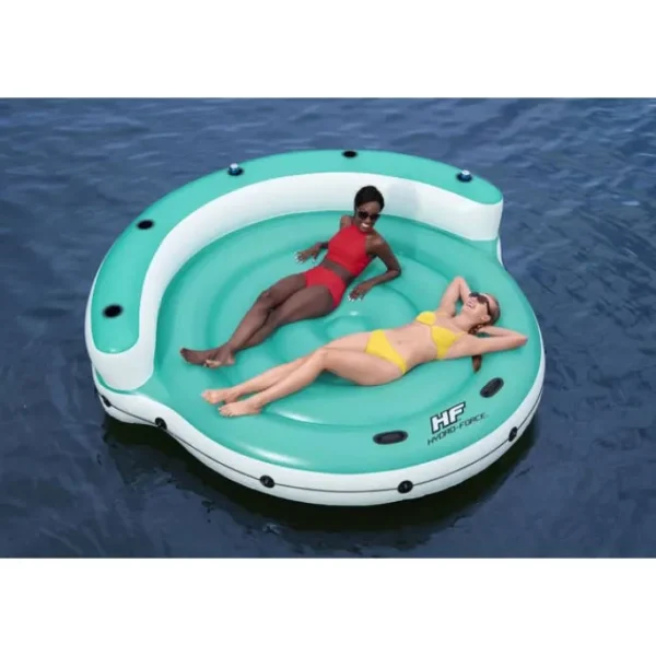 Bestway Islands-Hydro-Force Kick Back 5-Person Inflatable Party Island 9’