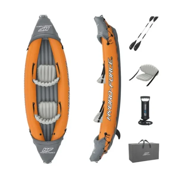 Bestway Kayaks-Hydro-Force Rapid X2 Inflatable Kayak Set 10'6"
