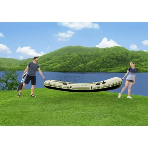 Bestway Rafts-Hydro-Force Voyager X4 Inflatable Raft Set 11'6"